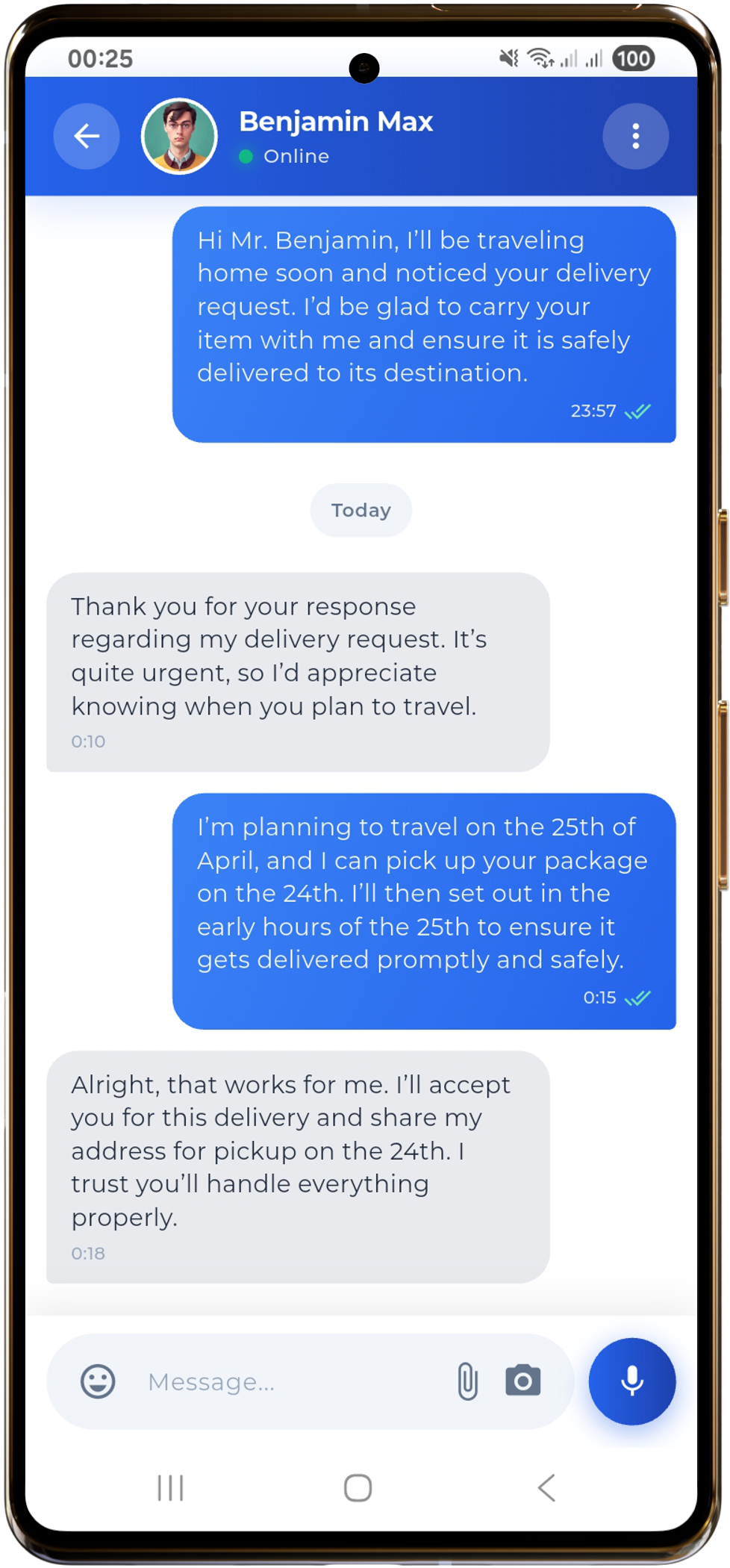 In-App Chat
