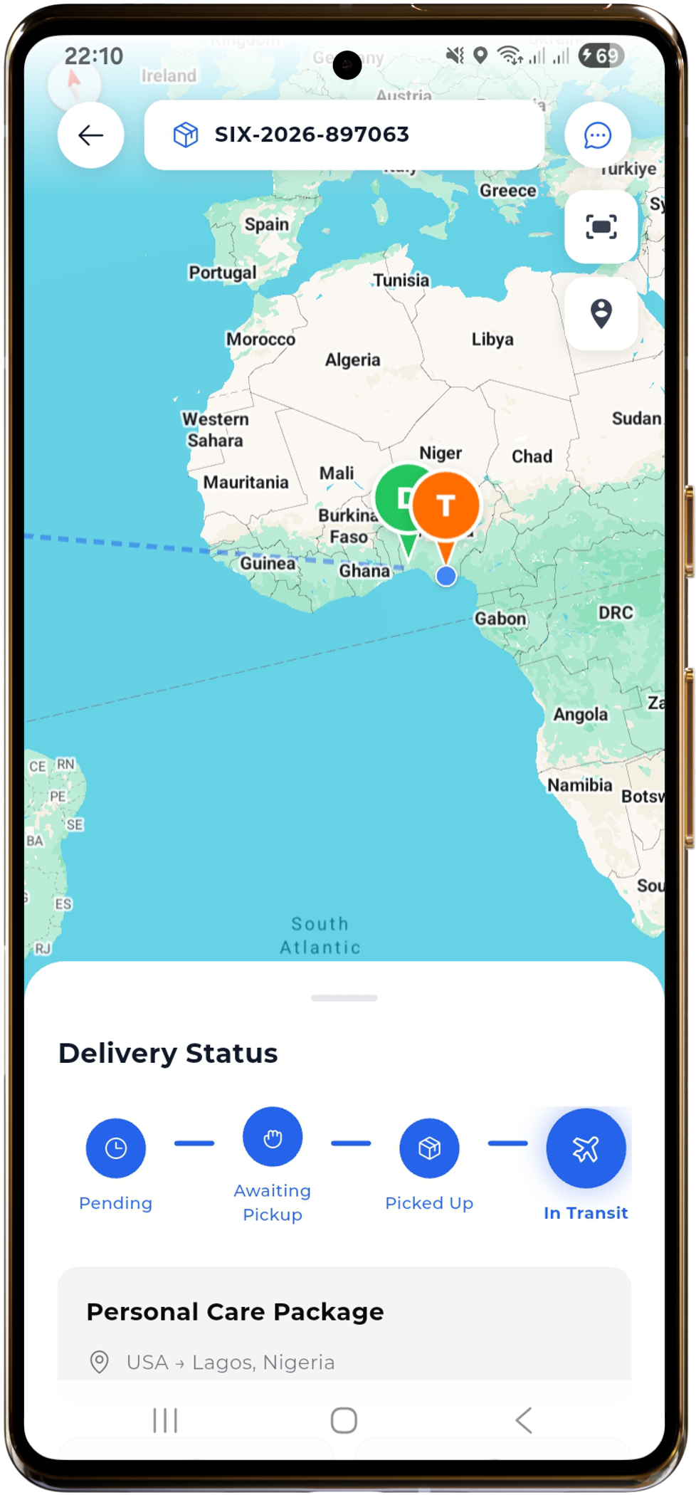 Live Tracking